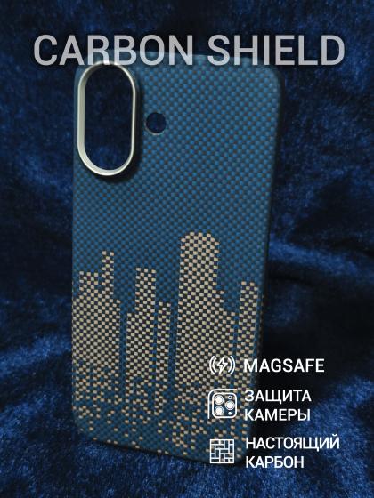 Карбоновый чехол для iPhone 17
