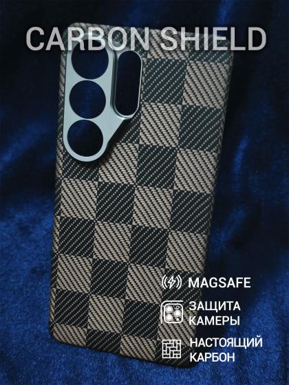 Карбоновый чехол Carbon Shield для Samsung Galaxy S26 Ultra