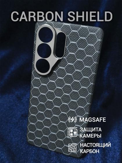 Карбоновый чехол Carbon Shield для Samsung Galaxy S26 Ultra