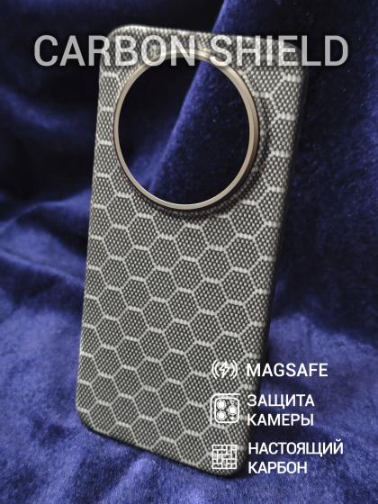 Карбоновый чехол Carbon Shield для Huawei Mate 80/80Pro