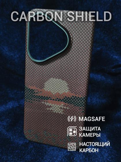 Карбоновый чехол для Huawei Pura 80